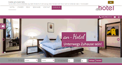 Desktop Screenshot of an-hotel.de